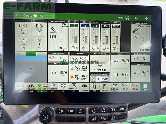 Tractor agrícola - John Deere - 6r185/ 6r 185 garantie 05/2027