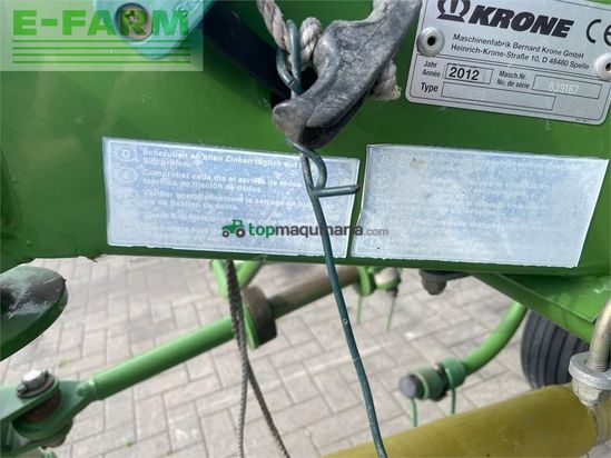Henificador - Krone - kw 8.82