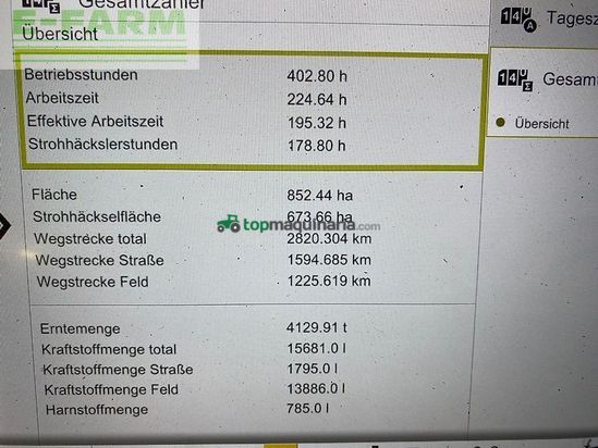Cosechadora de Cereal - Claas - lexion 7700 tt + vario 1080