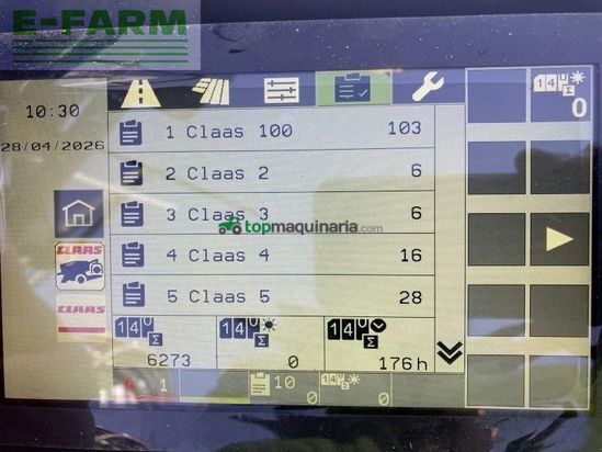 Empacadora gigant - Claas - rollant 630 rc uniwrap