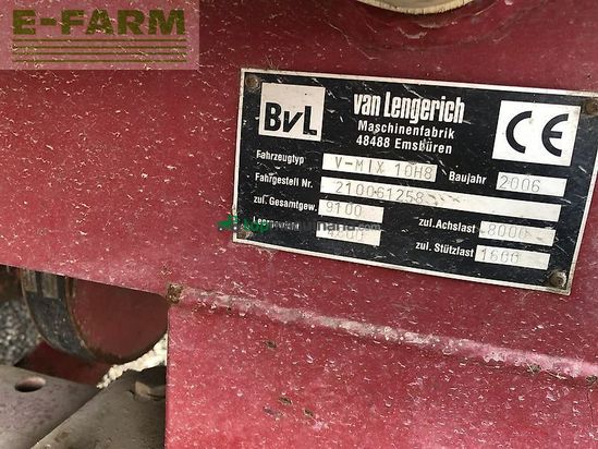 Remolqu esparcidor - BVL - v-mix fill plus 10 ls