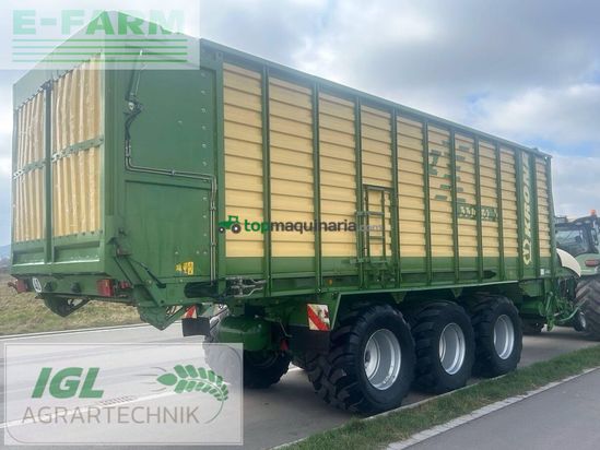 Cinta transportadora de forraje - Krone - zx 550 gl