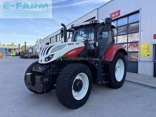 Tractor agrícola - Steyr - winterdienstangebot: 4125 profi cvt