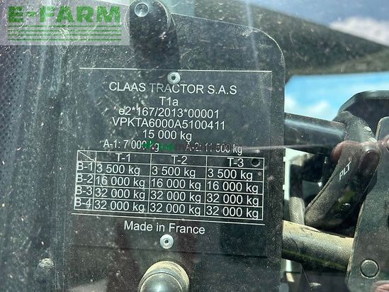 Tractor agrícola - Claas - axion 870