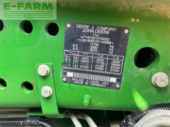 Tractor agrícola - John Deere - 6r 185