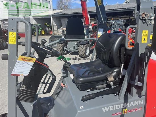 Minicargadora - Weidemann - 1160 mit klappdach unter 2,0m, euro aufnahme