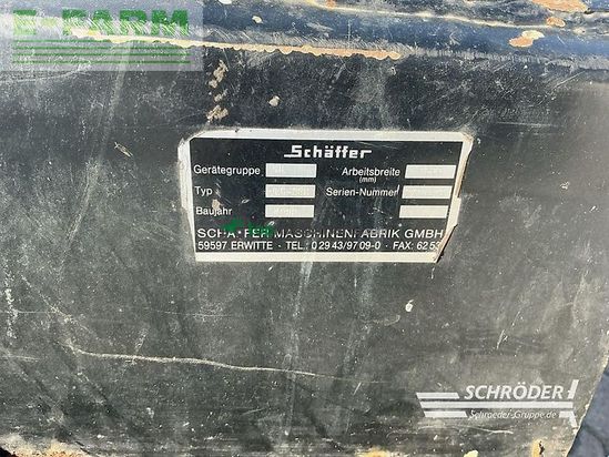 Minicargadora - Schaffer - 330 + schaufel + palettengabel + zange