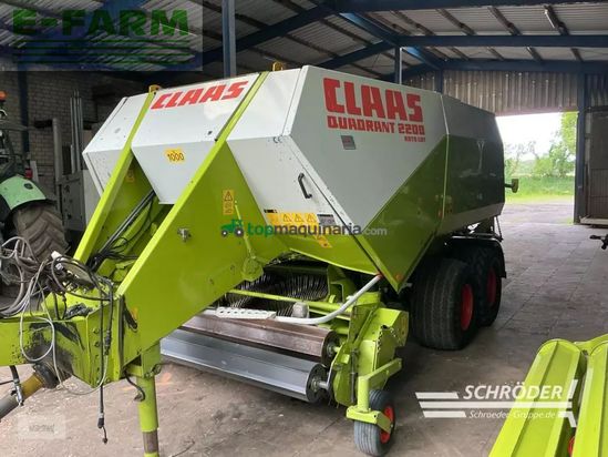 Empacadora gigant - Claas - quadrant 2200 rc