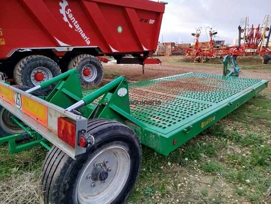 Remolque plataforma Hermanos García modelo P3