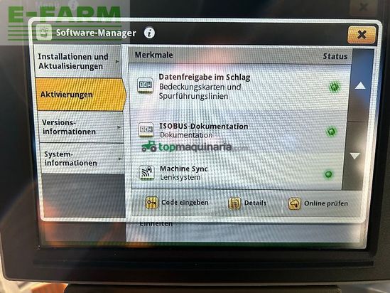 Tractor agrícola - John Deere - 8r370