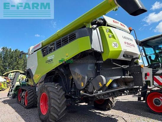 Cosechadora de Cereal - Claas - lexion 7600 terra trac