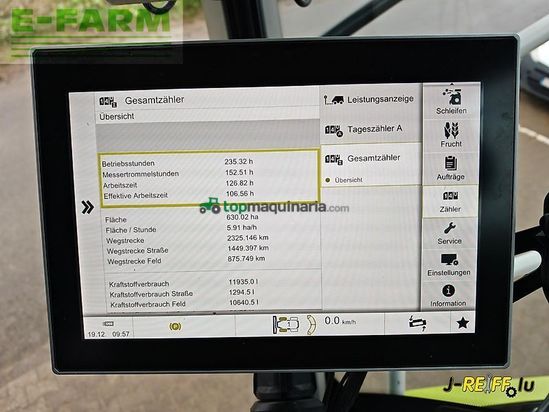 Cosechadora de Cereal - Claas - jaguar 950
