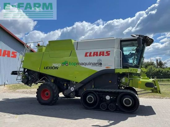 Cosechadora de Cereal - Claas - lexion 760 terra trac