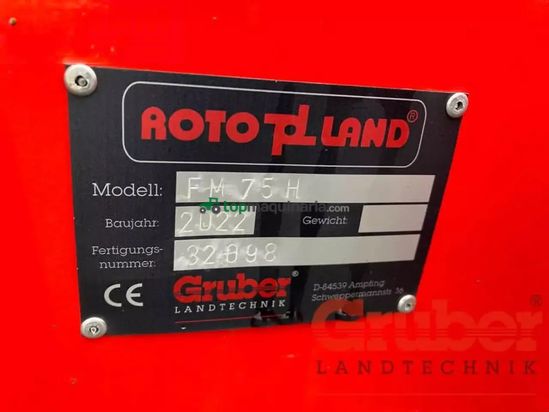 Combinado de siembra - Rotoland - field master 75 h