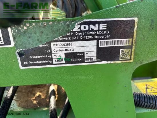 Cultivador - Amazone - cenius 4003