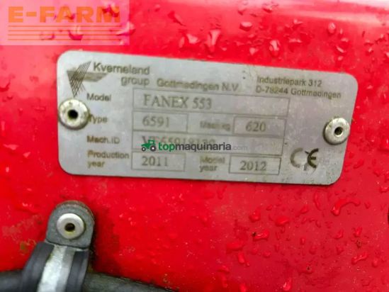 Henificador - Vicon - fanex 553