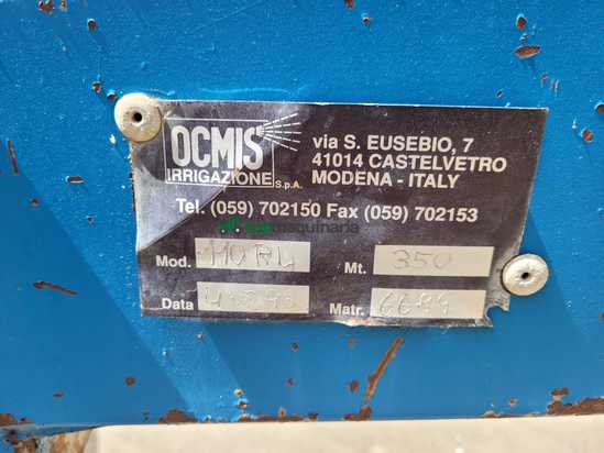 Cañon de riego Ocmis Irrigazzione 110-350