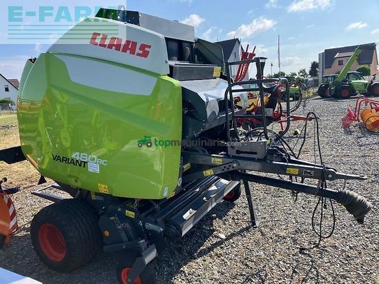 Empacadora gigant - Claas - variant 480 rc pro