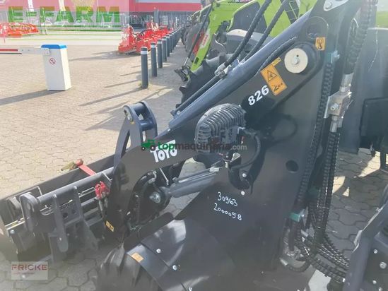 Minicargadora - Toyo - 826-iii bügel black edition
