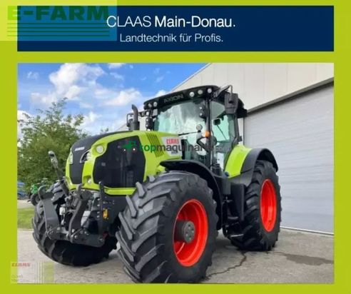 Tractor agrícola - Claas - axion 870 cmatic gps rtk CMATIC