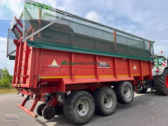 Volquet - Annaburger - tridem, 2 seiten kipper, abdecksystem, hts29b14