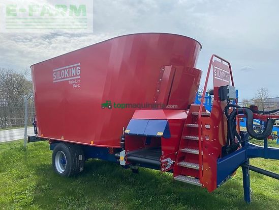 Remolqu esparcidor - Siloking - trailed line classic duo 22 *vorführ*