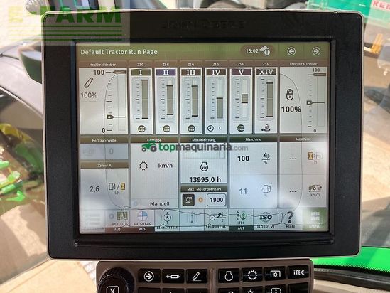 Tractor agrícola - John Deere - 8270r *e23* motor überholt