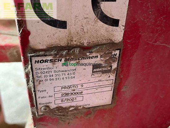 Sembradora - Horsch - pronto rx9