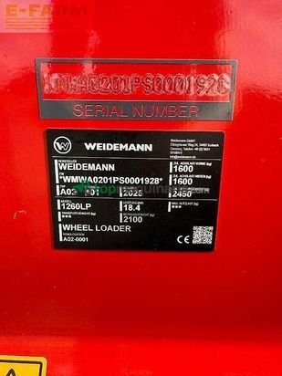 Minicargadora - Weidemann - 1260lp