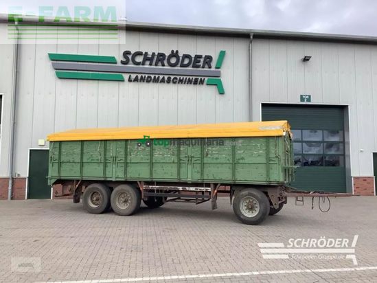 Remolqu agrícola -  - ackermann-frühauf 22t plattformwagen