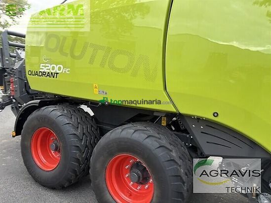 Empacadora gigant - Claas - quadrant 5200 fc evolution ta