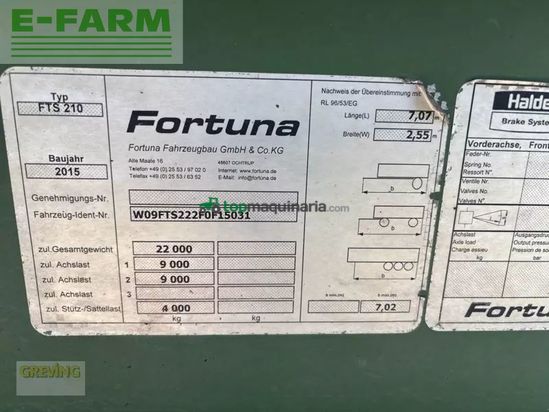 Volquet - Fortuna - fts 210 5.6