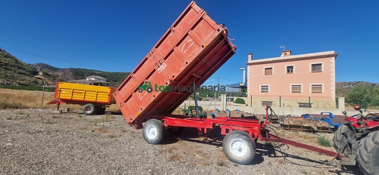 Remolqu agrícola - Remolque Gascon 9000kg tipo galera 