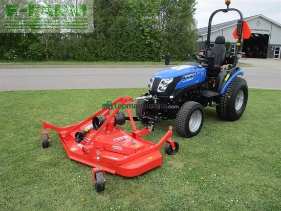 Tractor agrícola - Solis - 26 hst med frontlift,front pto og turf æk