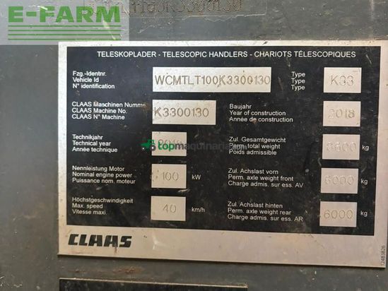 Telescopica - Claas - SCORPION 741
