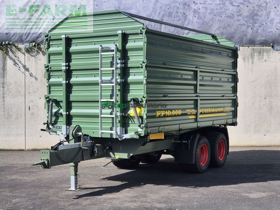 Remolqu agrícola - Fuhrmann - ff 10.000 alpin kipper