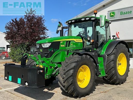 Tractor agrícola - John Deere - 6r185 gen. 5 mit frontzapfwelle