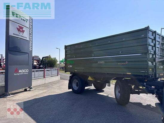 Remolqu agrícola - Fliegl - 18t kipper dk 180 maxum fox