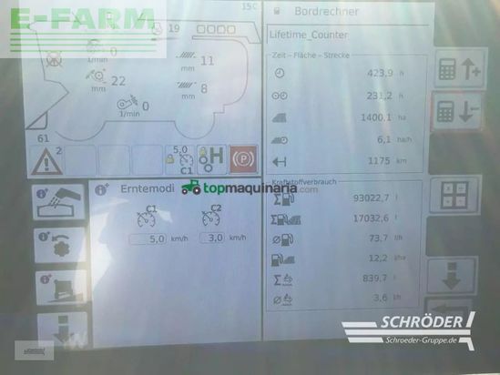 Cosechadora de Cereal - Fendt - ideal 9 t + macdon 12,50m + sww ziegler