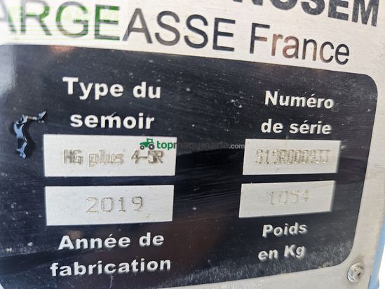 Sembradora monograno mecanica - Monosem - ng plus 4 5-reihig