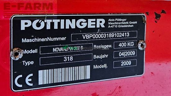 Cortacésped manual - Pöttinger - novaalpin 266b