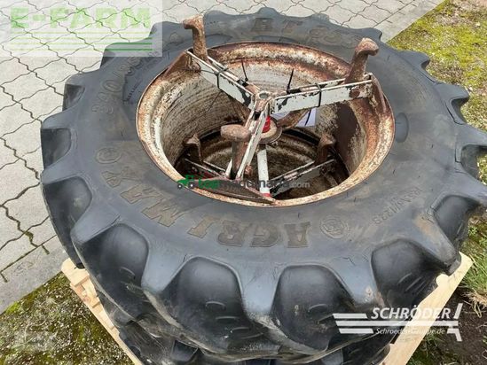 Tractor agrícola - Fendt - farmer 309 ci + zwillingsräder