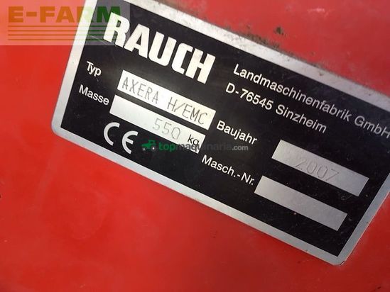 Esparcidor - Rauch - axera h/ emc