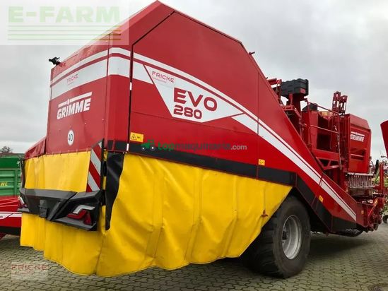 Cosechadora - arrancadora de patata - Grimme - evo 280 clod sep ub