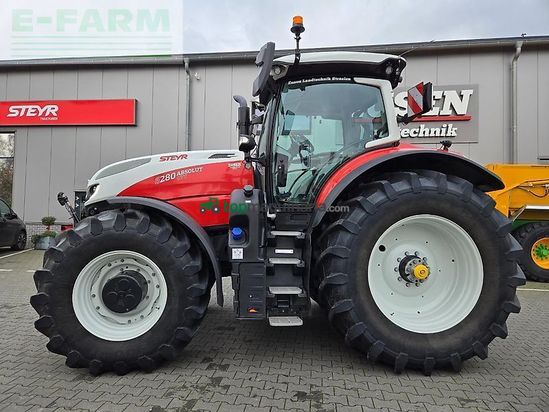 Tractor agrícola - Steyr - absolut 6280 cvt CVT