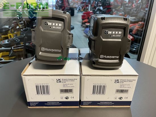 Tractor agrícola - Husqvarna - akku set 2x bli 300  qc 500
