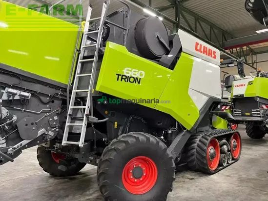 Cosechadora de Cereal - Claas - trion 660 terra trac