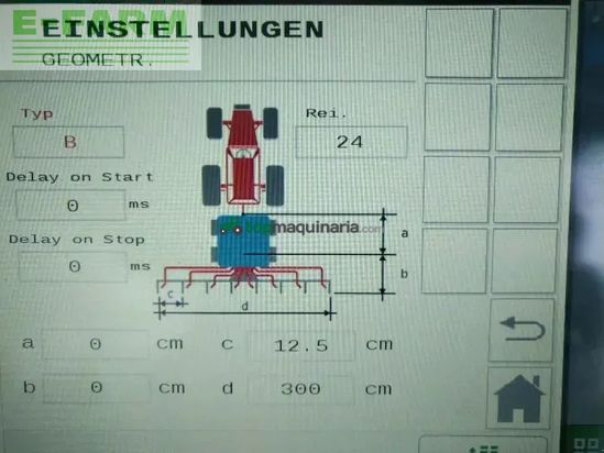 Combinado de siembra - Maschio - alitalia 300 + dominator 300