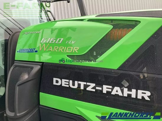 Tractor agrícola - Deutz-Fahr - 6160 ttv green-warrior