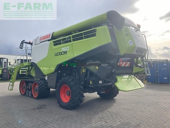 Cosechadora de Cereal - Claas - lexion 760 terra trac